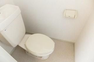 【トイレ】　※別部屋の写真です