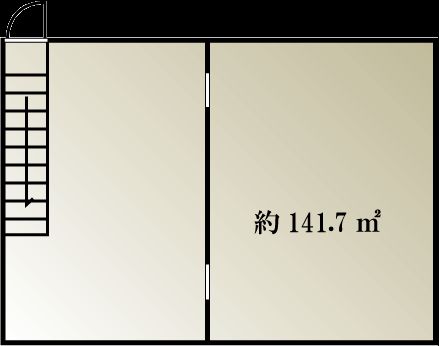 【間取】　地下１階　約141.7�u