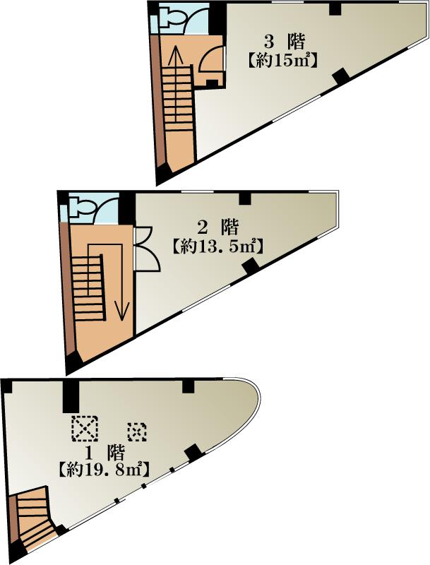 �y�Ԏ�z�@��1F�`3F �꓏�݂���